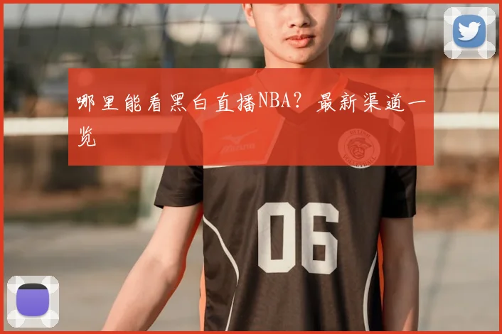 哪里能看黑白直播NBA？最新渠道一览